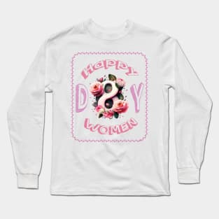 International Womens Day 2023 8 march for womens Long Sleeve T-Shirt